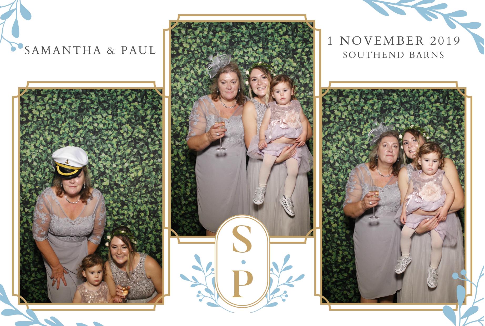 Paul and Samantha's Wedding | View more photos from the event at gallery.myphotoboothexperience.co.uk/u/MyPhotoBoothExperienceLtd/Paul-and-Samanthas-Wedding